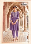 Nova By Clysi Viscose Thread Work Butti Kurti With Bottom Wholesalers In Surat